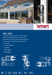 SMART Architectural Aluminium Sliding Patio Doors Slide 2000 Brochure