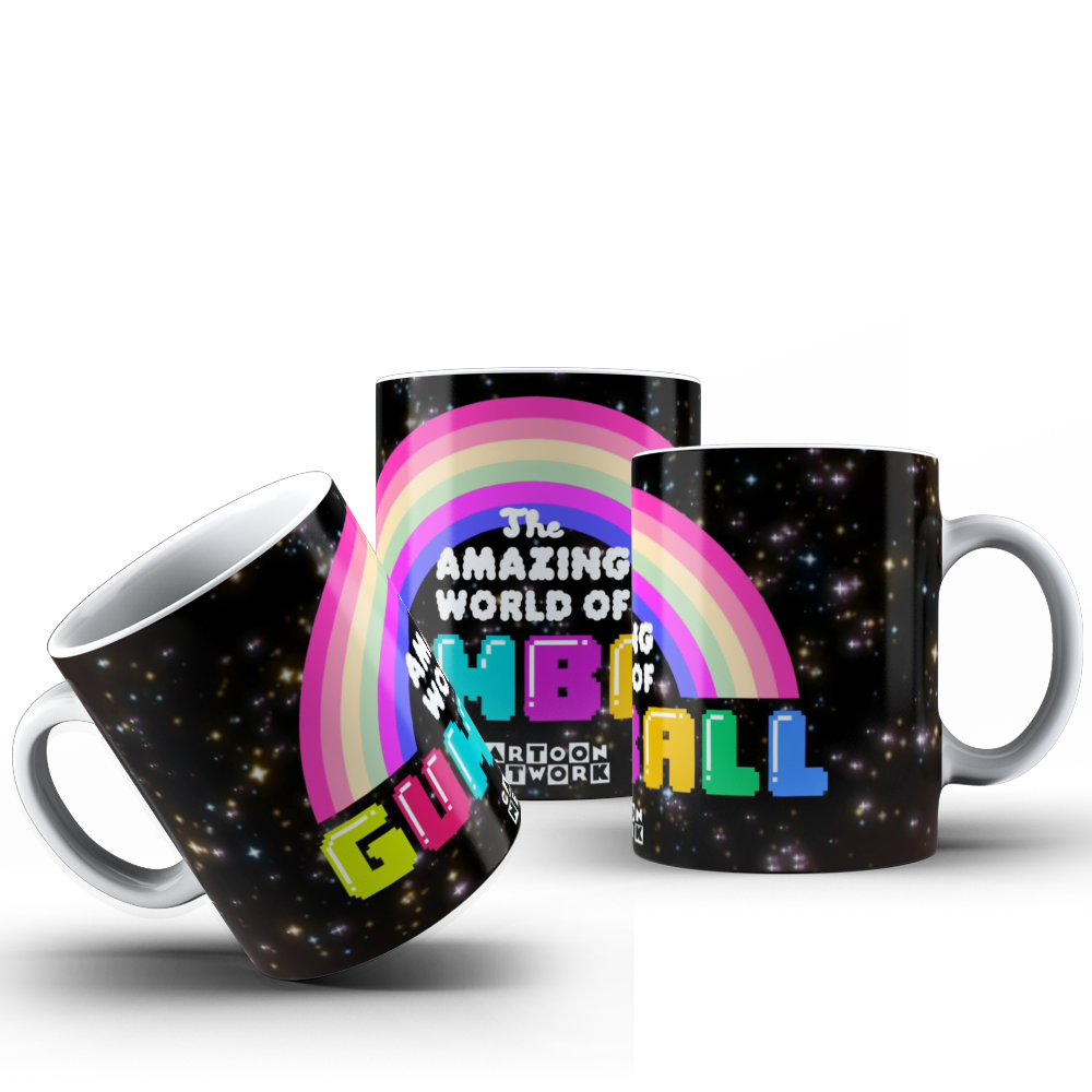 CANECA O INCRIVEL MUNDO DE GUMBALL 001