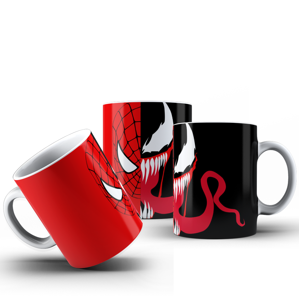 CANECA VENOM E ARANHA 001