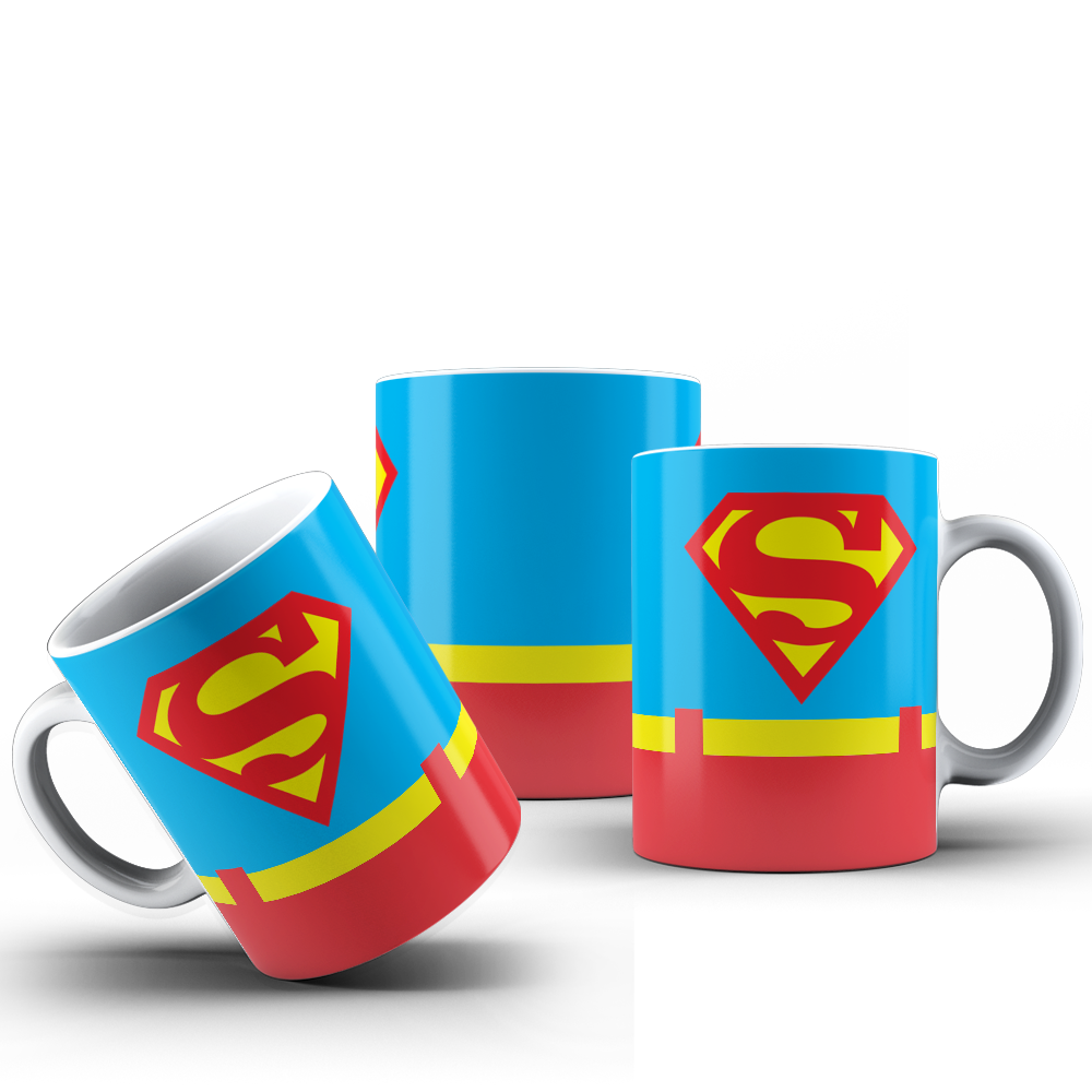 CANECA UNIFORME SUPERMAN 001