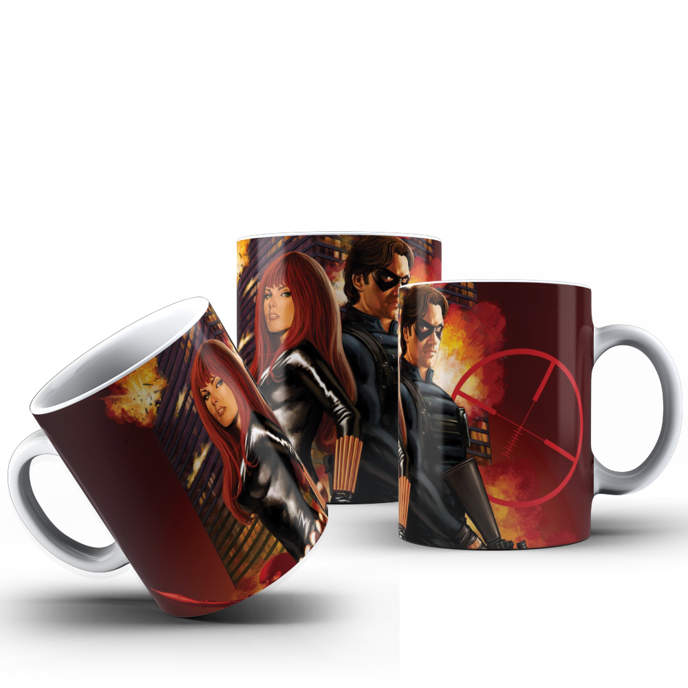 CANECA SOLDADO INVERNAL E VIUVA NEGRA 00