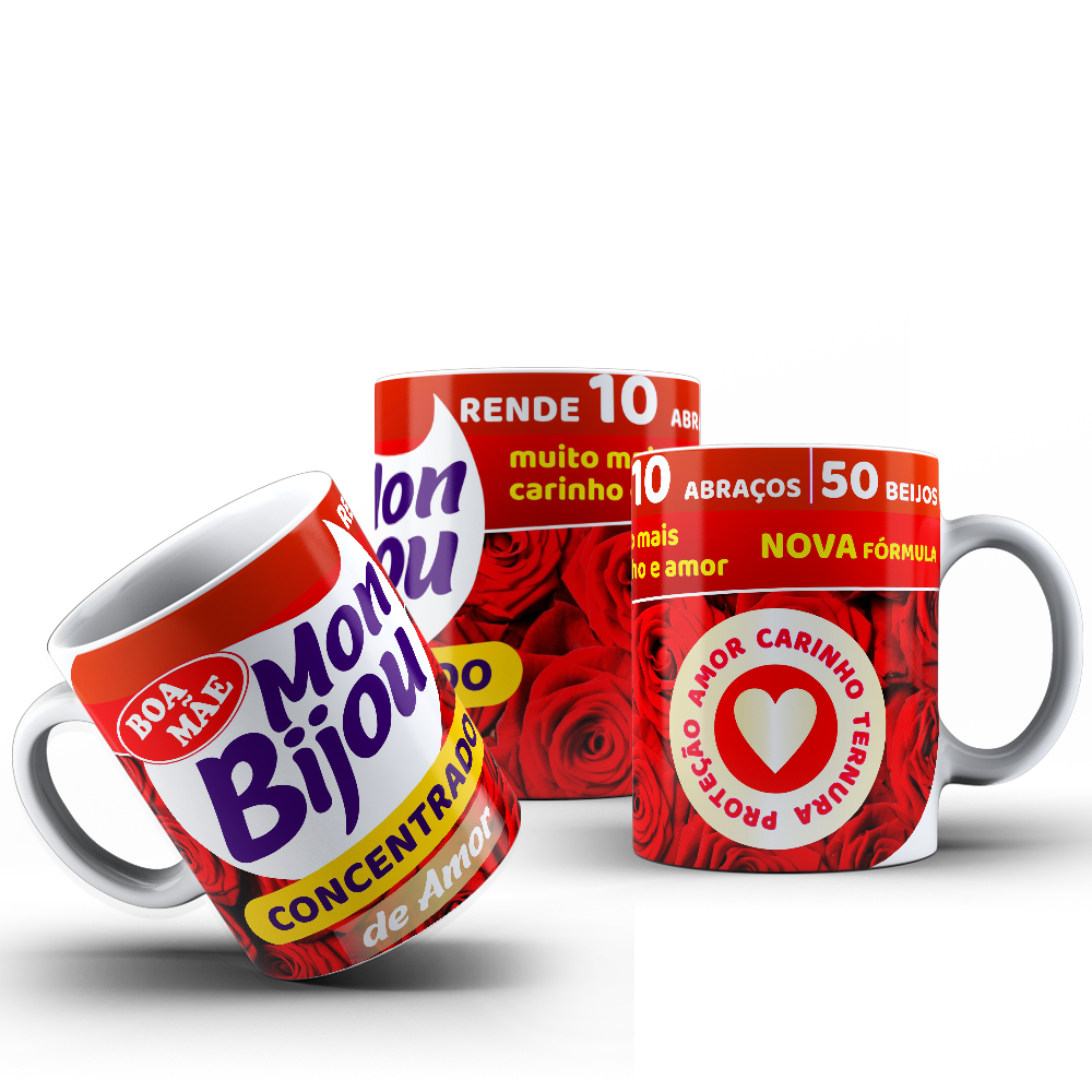 CANECA MÃE - MON BIJOU 002