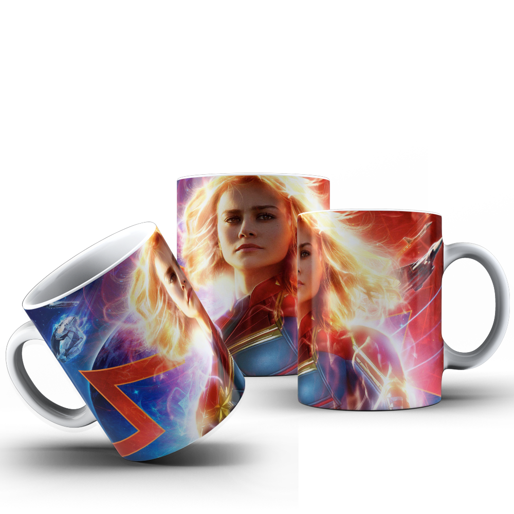 CANECA CAPITÃ MARVEL 002