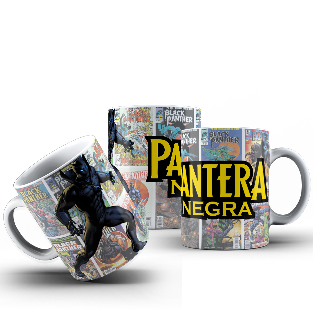 CANECA PANTERA NEGRA 001