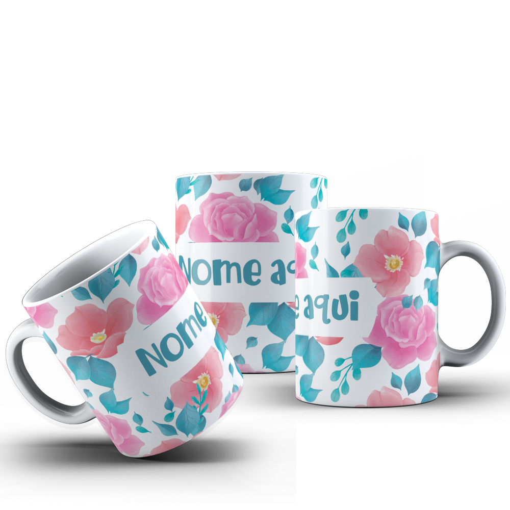 CANECA FLOR 0013