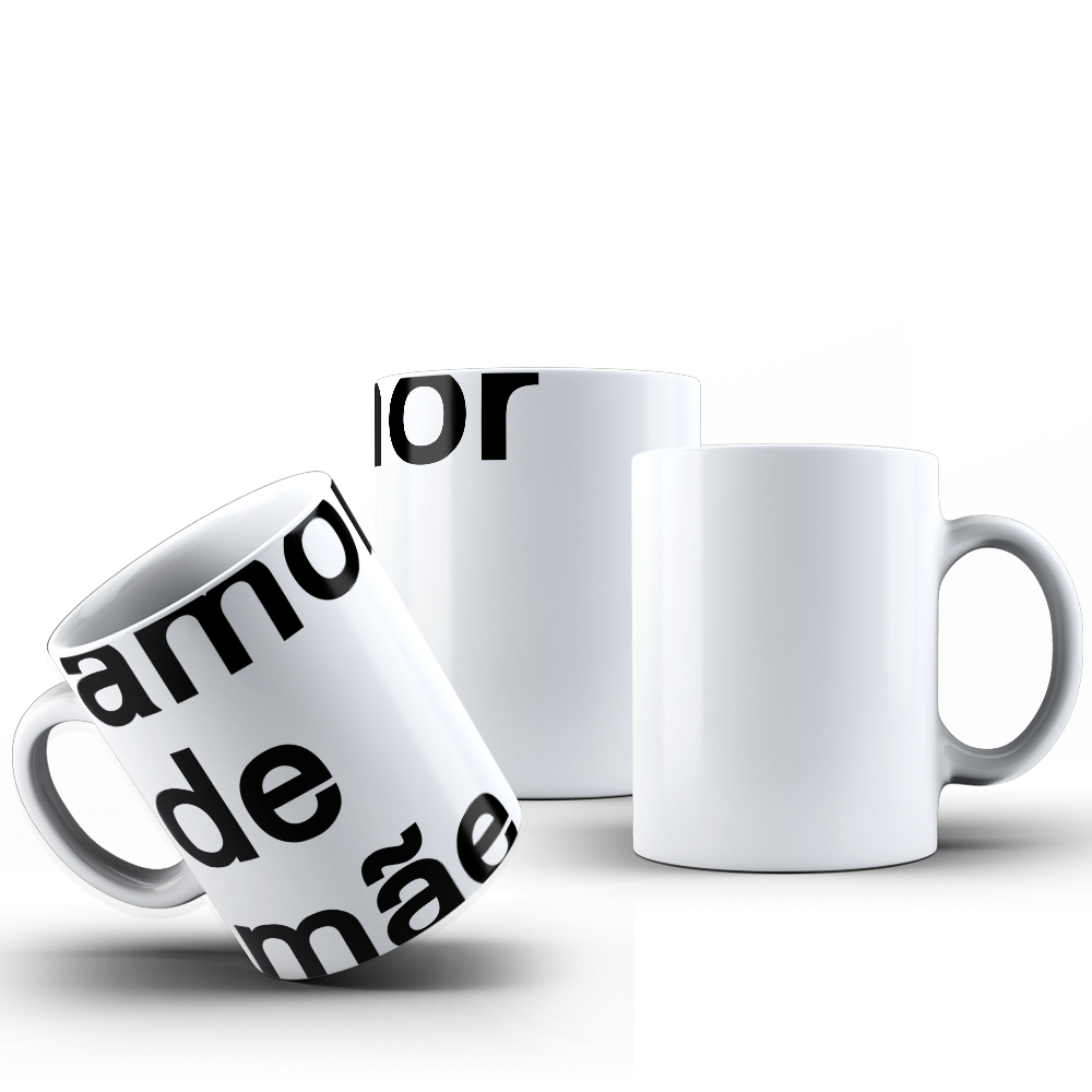CANECA MÃE - AMOR DE MÃE 001