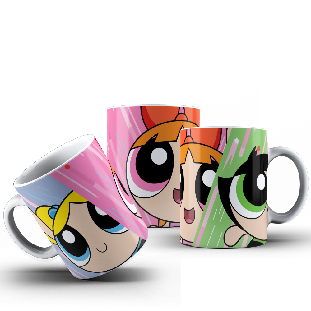 CANECA MENINAS SUPER PODEROSAS 001
