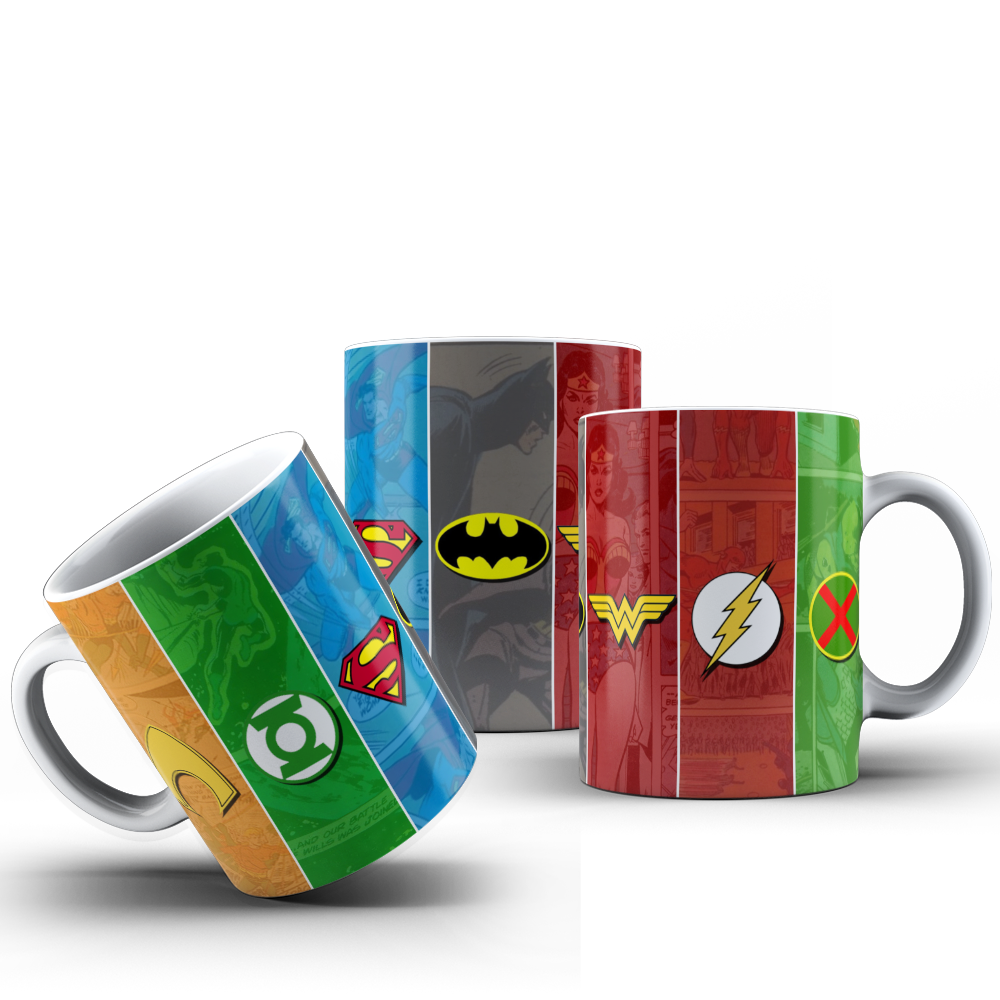 CANECA LIGA DA JUSTIÇA 003