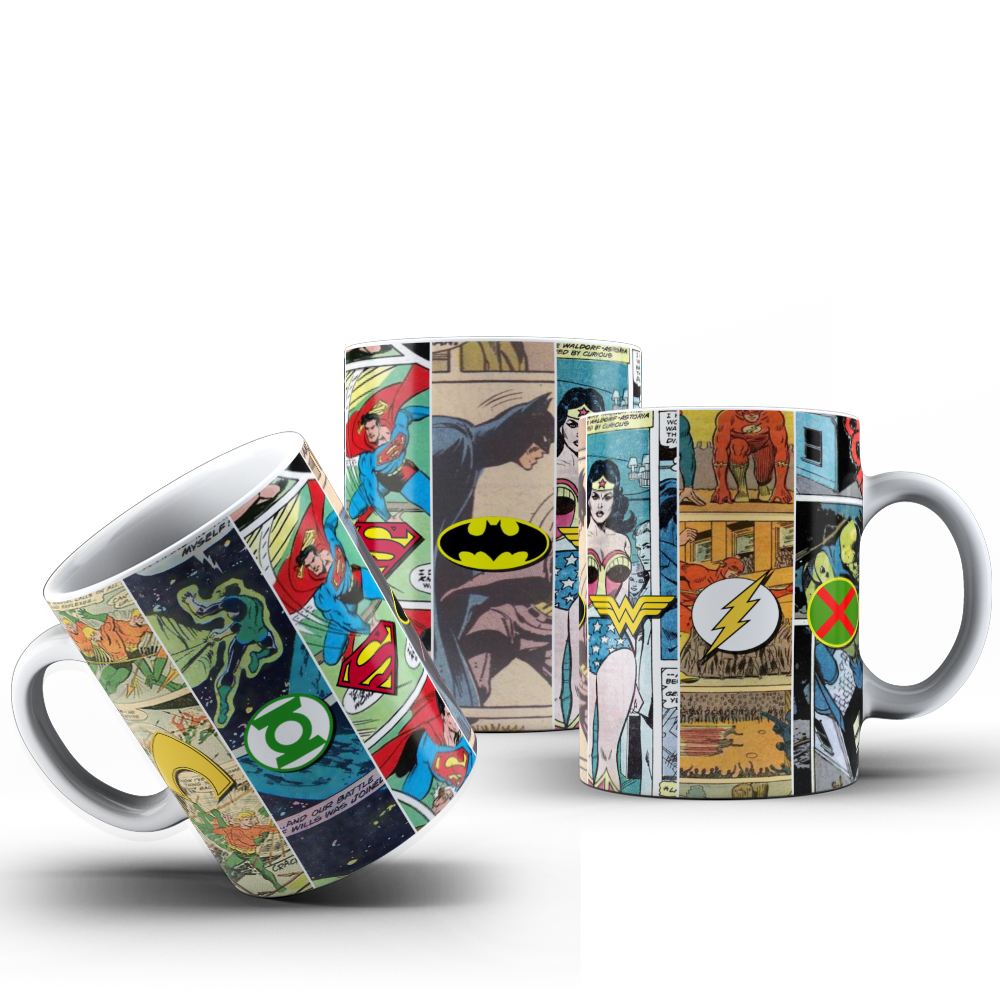 CANECA LIGA DA JUSTIÇA 002