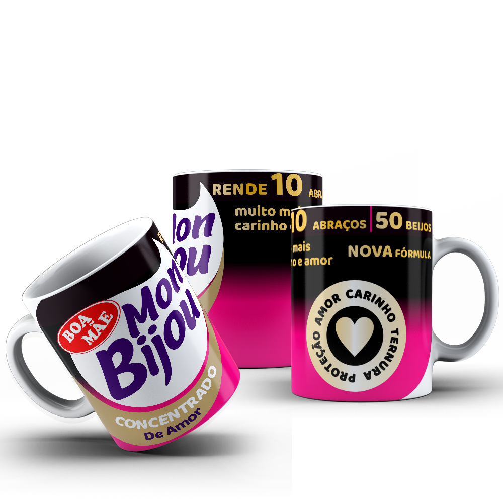 CANECA MÃE - MON BIJOU 003