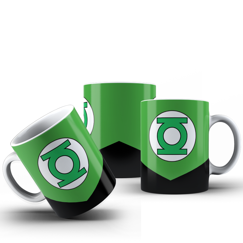 CANECA UNIFORME LANTERNA VERDE 001