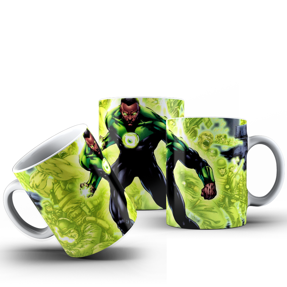 CANECA LANTERNA VERDE 004