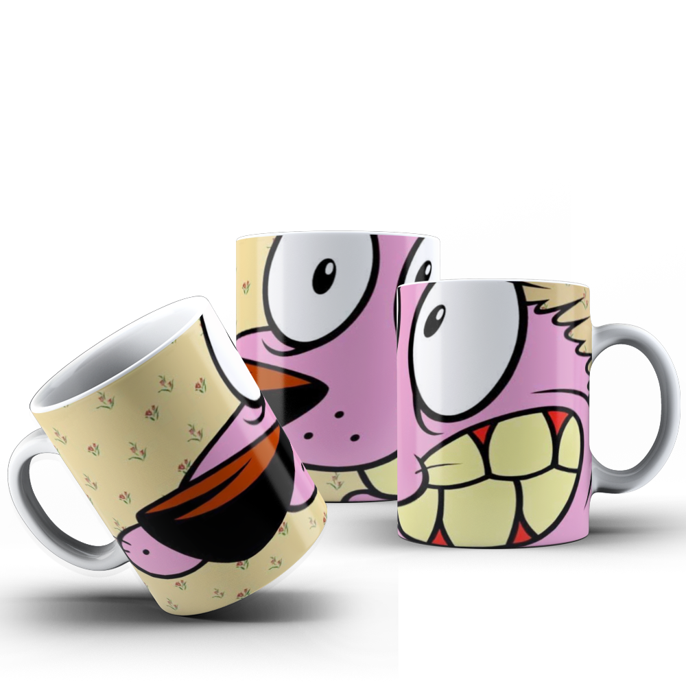 CANECA CORAGEM O C'AO COVARDE 003