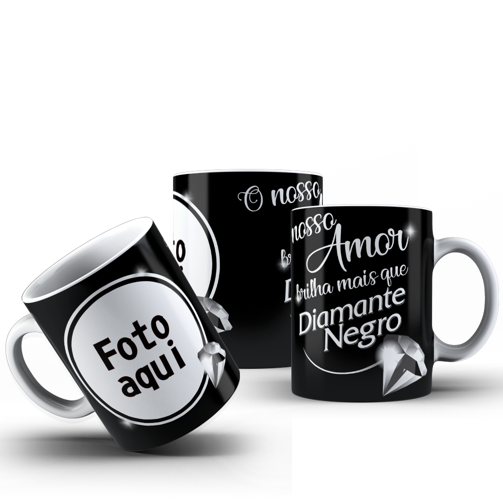 CANECA DIAMANTE NEGRO COM FOTO 002