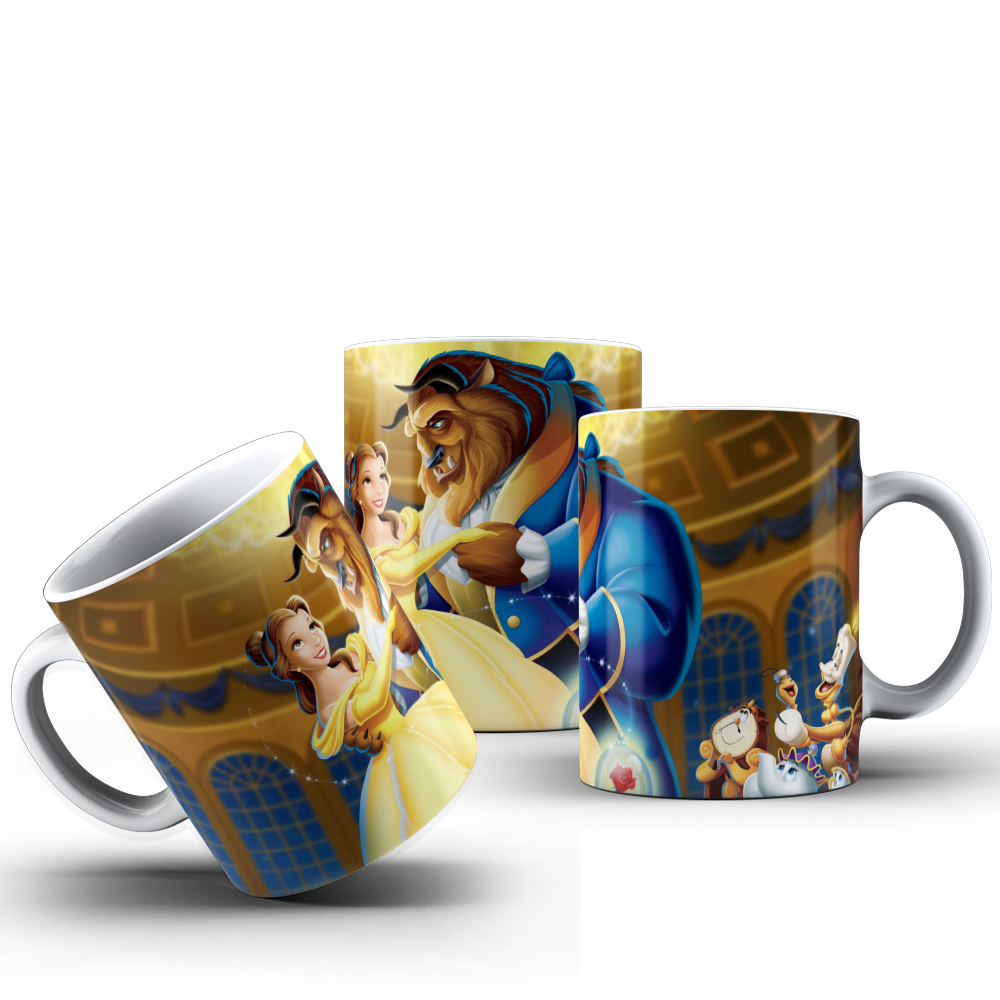 CANECA A BELA E A FERA 002