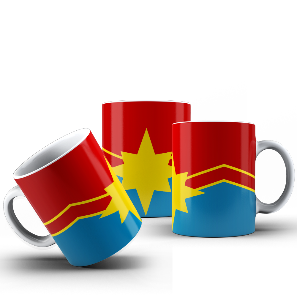 CANECA CAPITÃ MARVEL 004