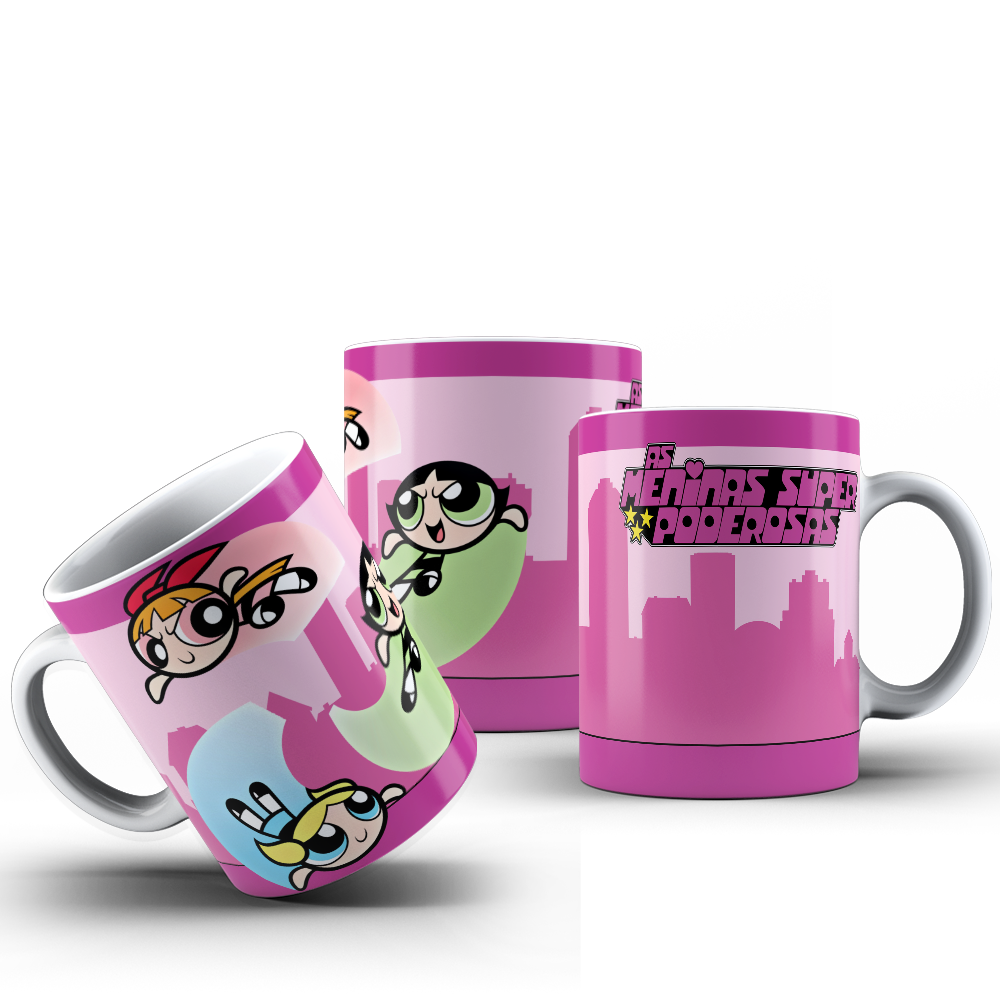 CANECA MENINAS SUPER PODEROSAS 004