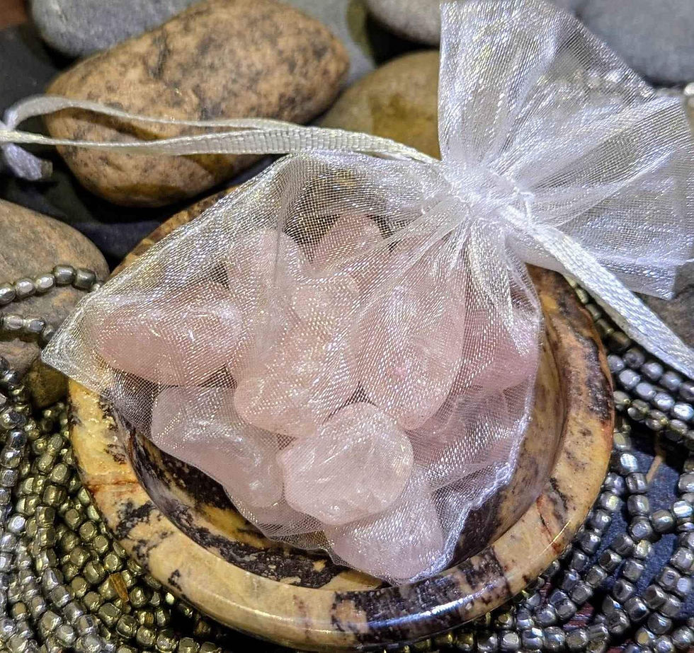 Thumbnail: Rose Quartz 5oz | Moon charged | Love Crystal | Witchcraft & Ritual Supplies