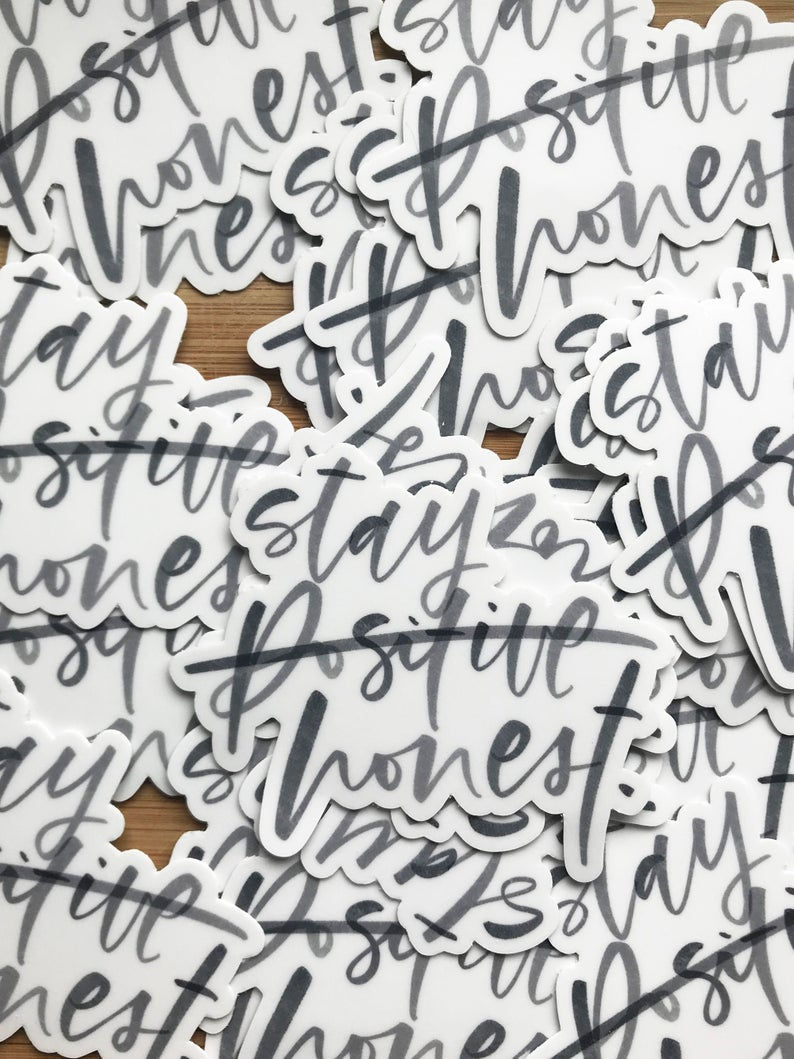 Thumbnail: Stay Honest Vinyl Sticker