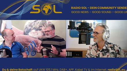 Interview mit David Overbeck im Radio Sol