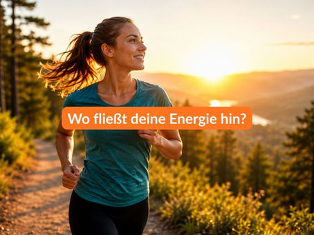 Energiefluss im Körper – aktive Person im Morgenlicht als Symbol für Energie, Bewegung und ganzheitliches Wohlbefinden.