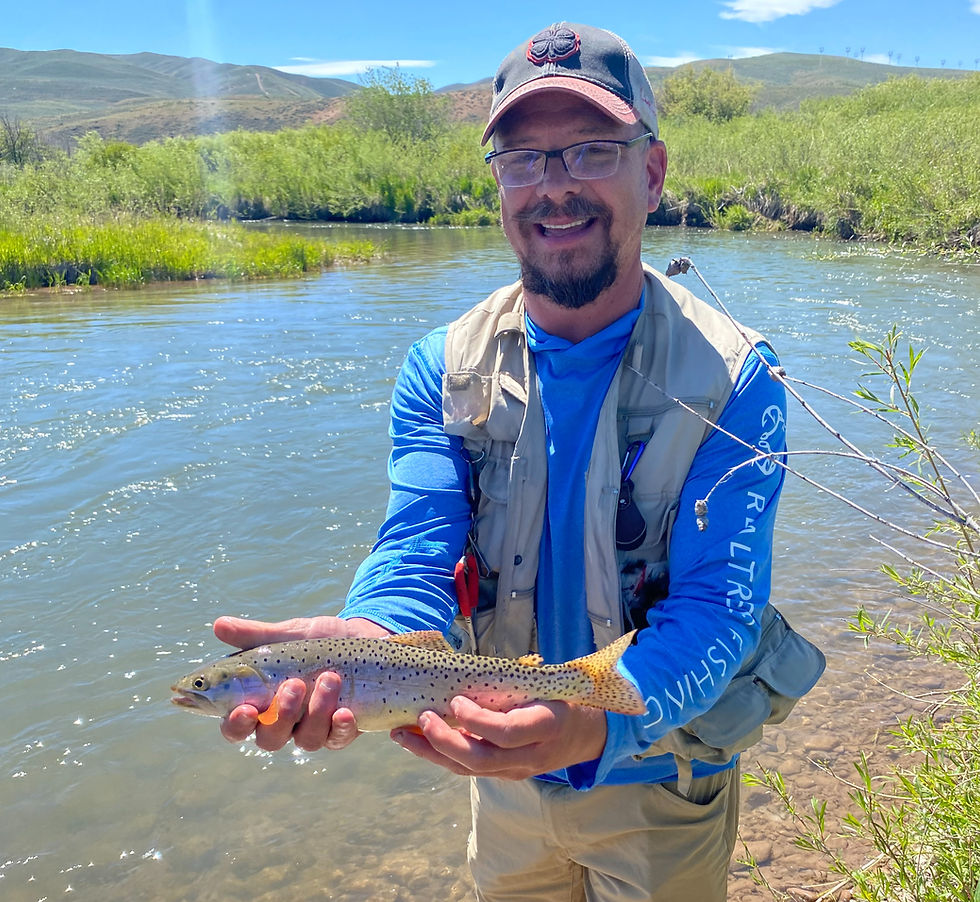 Fly Fishing the Smiths Fork with Patriot Anglers