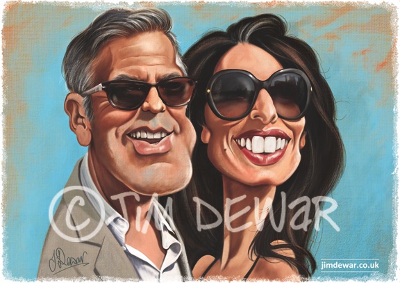 Mrs & Mrs George Clooney