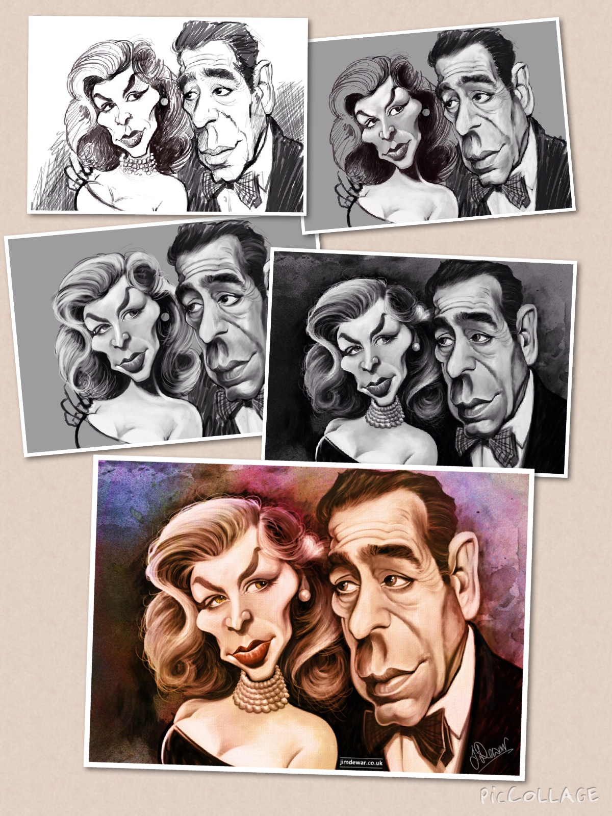 Lauren Bacall & Humphrey Bogart