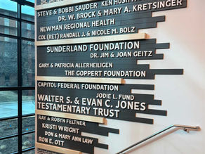 Donor Wall Design at Emporia State University: A Creative Approach to Donor Recognition