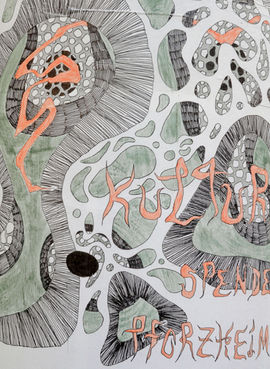 Large scale drawing as public intervention during the COVID 19 pandemic in order to create a space of public discourse / Funded by the Arts Council Pforzheim with help of Matilde Outeiro/ Fabian Faylona  2024