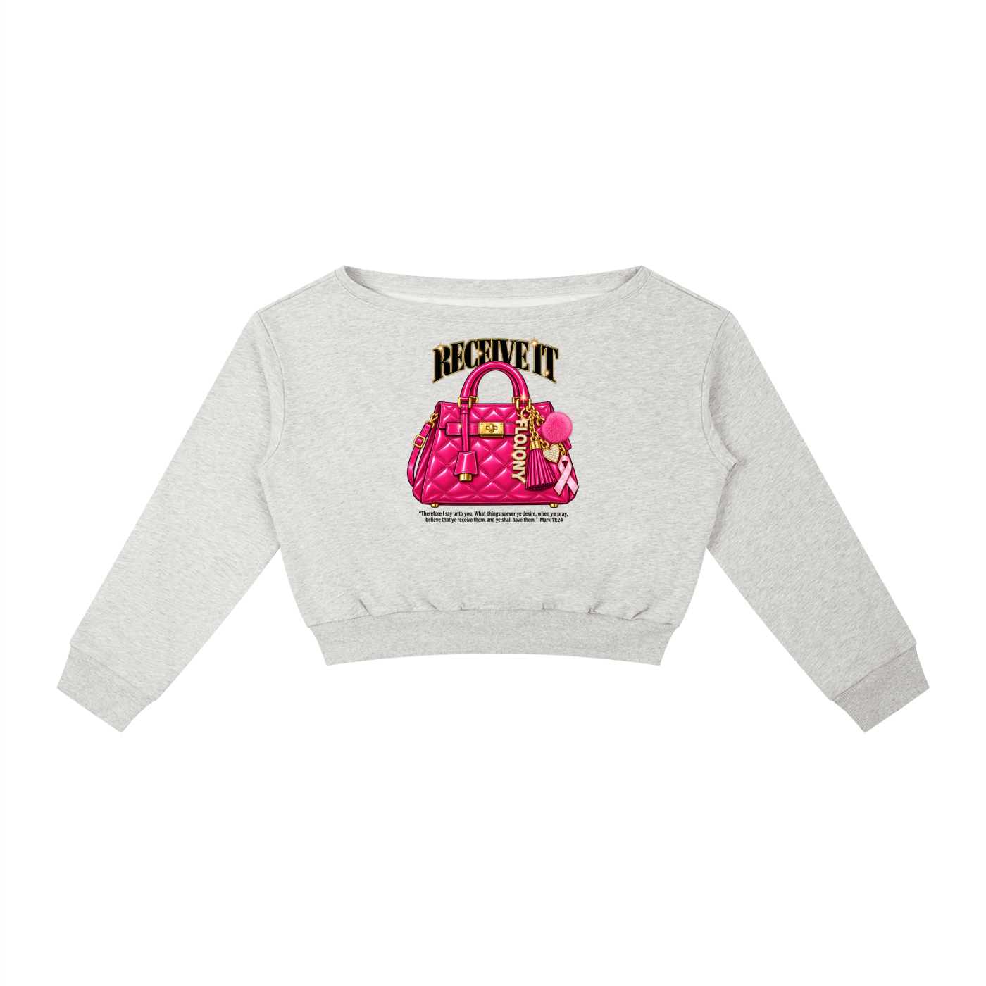 Receive iT Tee -Breast Cancer Awareness Sweatshirt