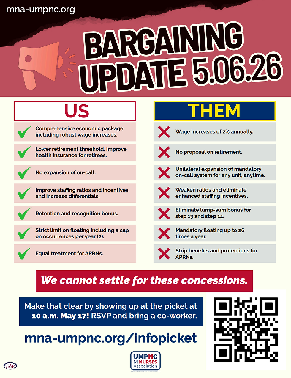 Bargaining Update 5.6.26