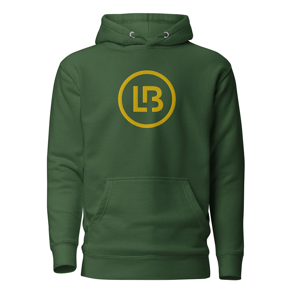 Thumbnail: Embroidered Unisex Hoodie (LB Badge)