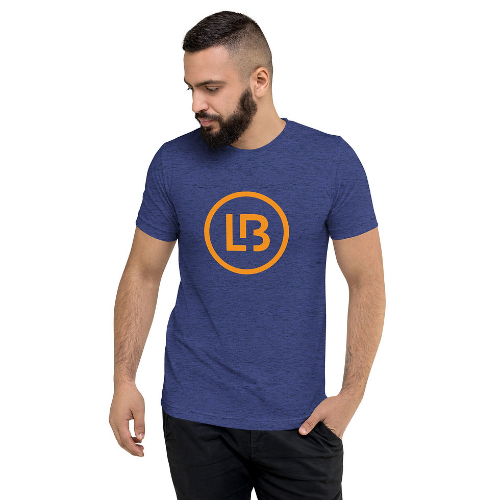 Thumbnail: Tri-Blend Unisex t-shirt (LB Badge)