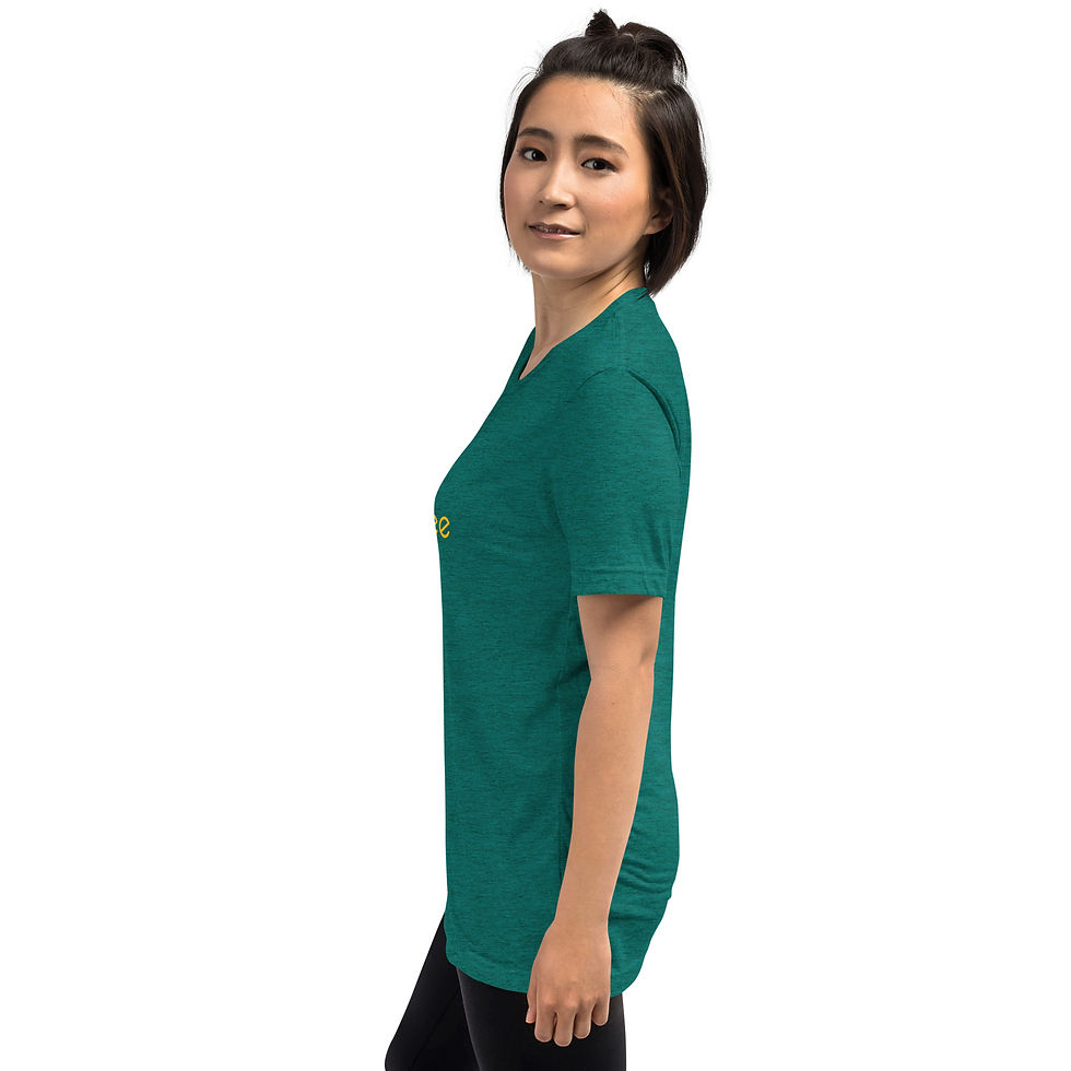 Thumbnail: Tri-blend Unisex shirt (Queen Bee)
