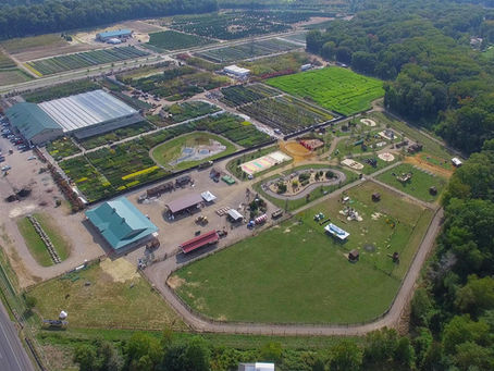 Maple Leaf Farms Store Overview Aerial Shot