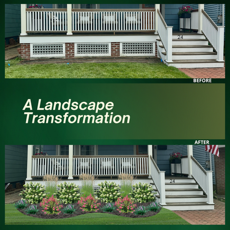 A custom front yard design for a coastal shore home, built to complement the property’s style and environment. This layout combines structure and simplicity for a clean, high-end finish.