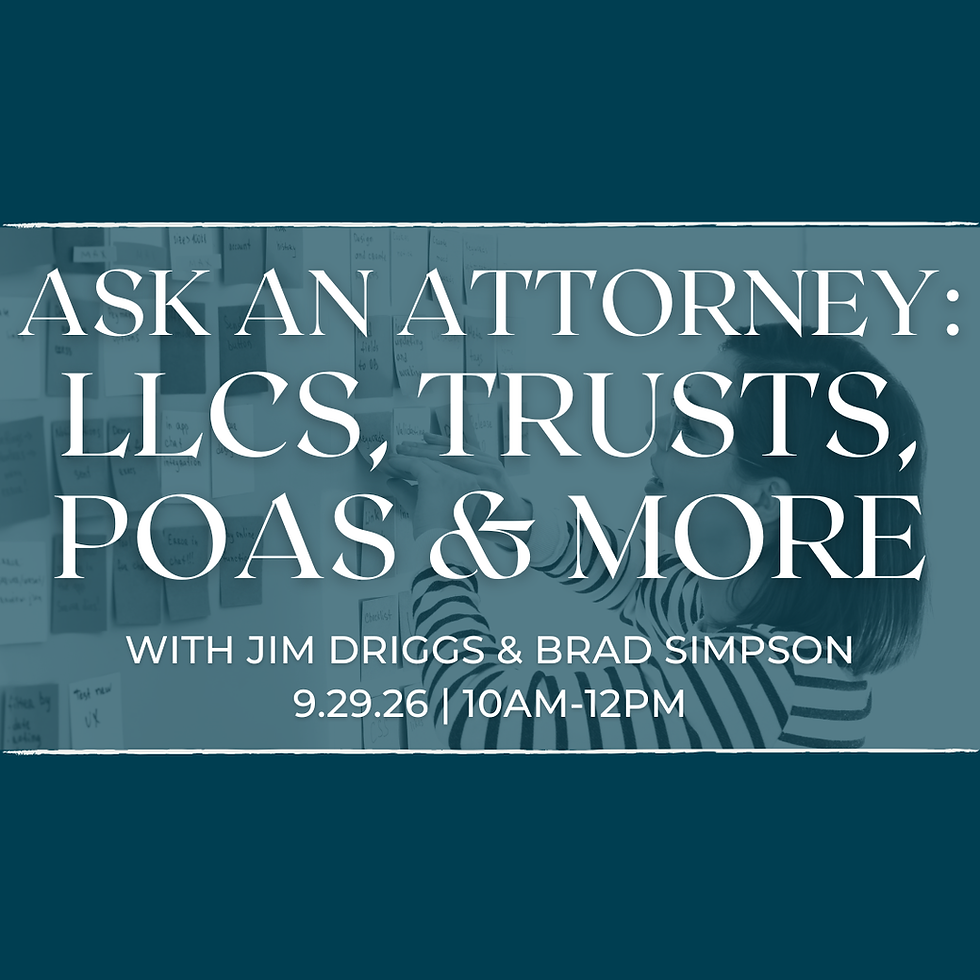 Understanding LLCs, Trusts, Estates, and Wills