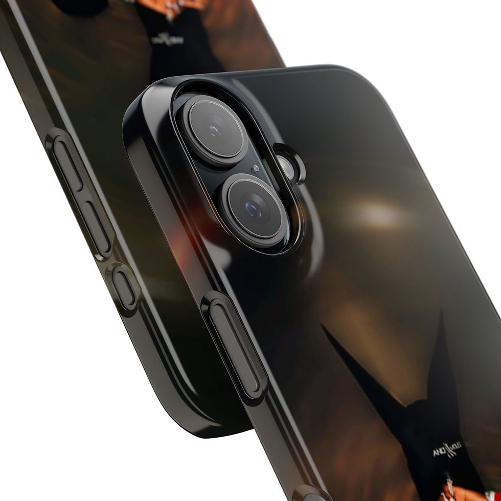 Thumbnail: Slim Phone Case with Moody Concert Couple Design