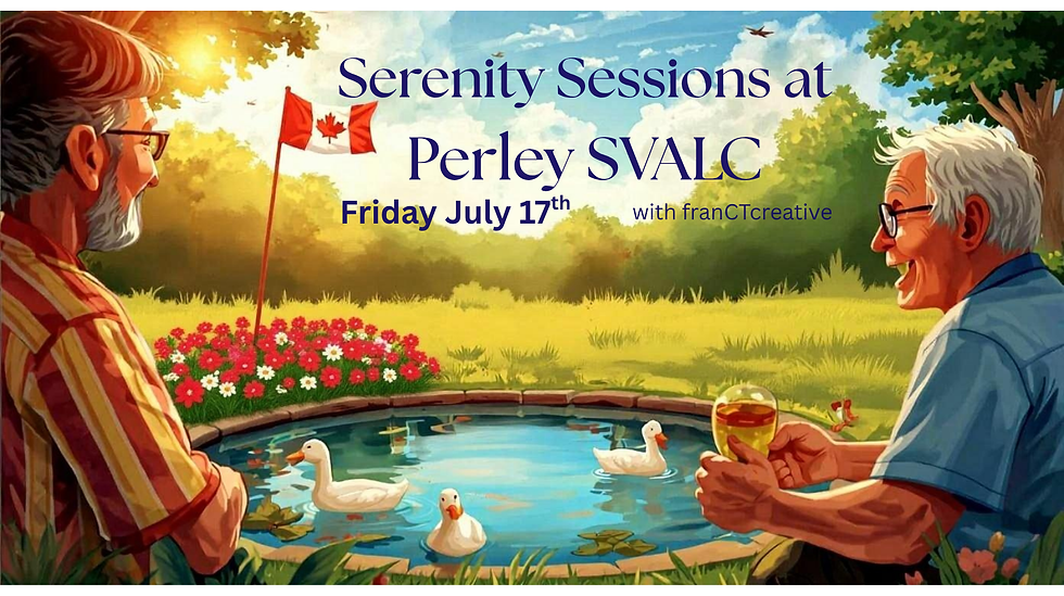 Serenity Session at Perley Health - SVALC