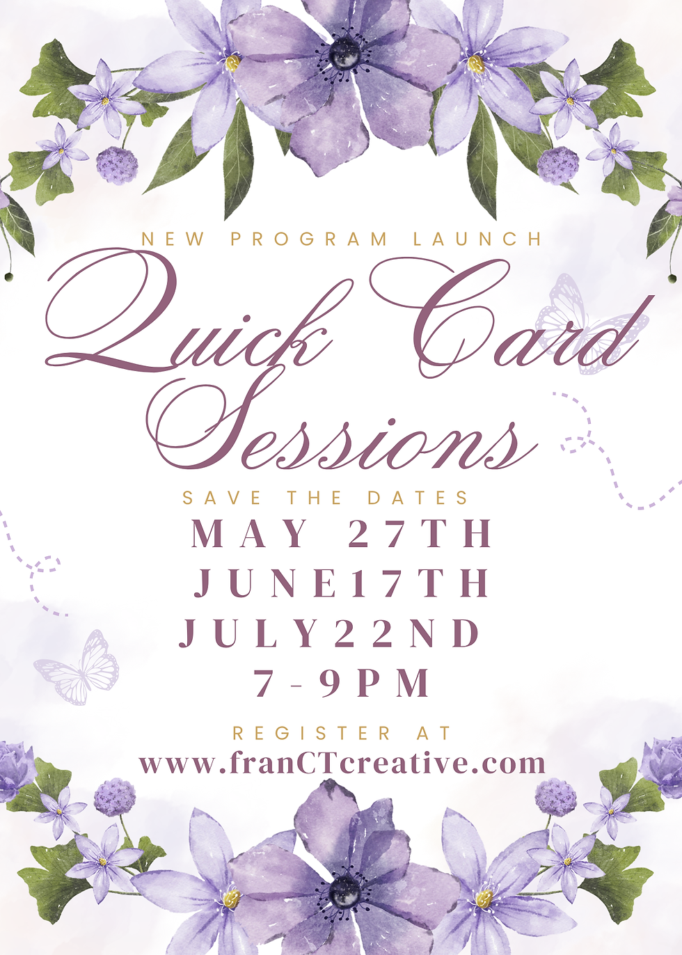 Quick Card Sessions - Program Launch
