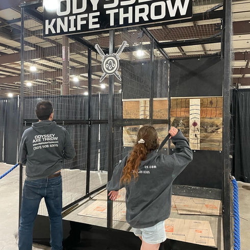 Mobile Axe Throwing Side Lanes 