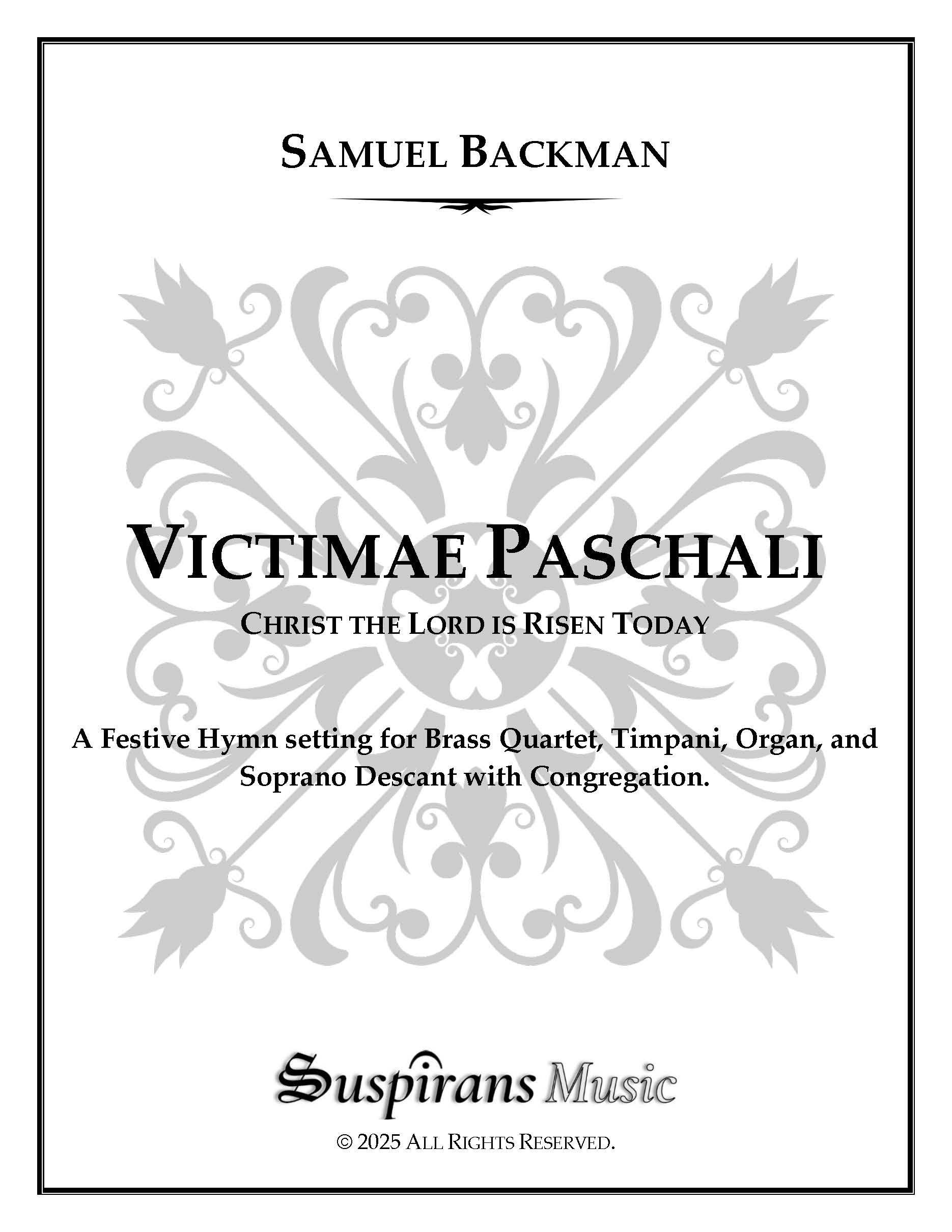 Victimae Paschali (Quartet Version)