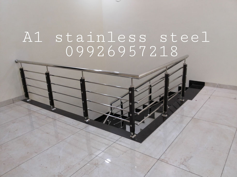 Thumbnail: stainless steel staircase + wood socket