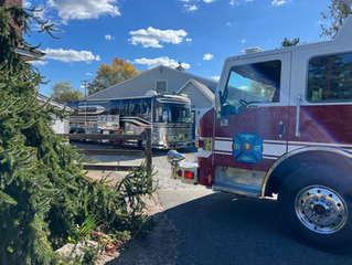 Man Rescued From Underneath Coach Bus