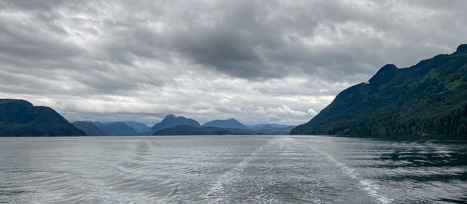 Johnstone Strait, Queen Charlotte Strait and a Fresh Sail