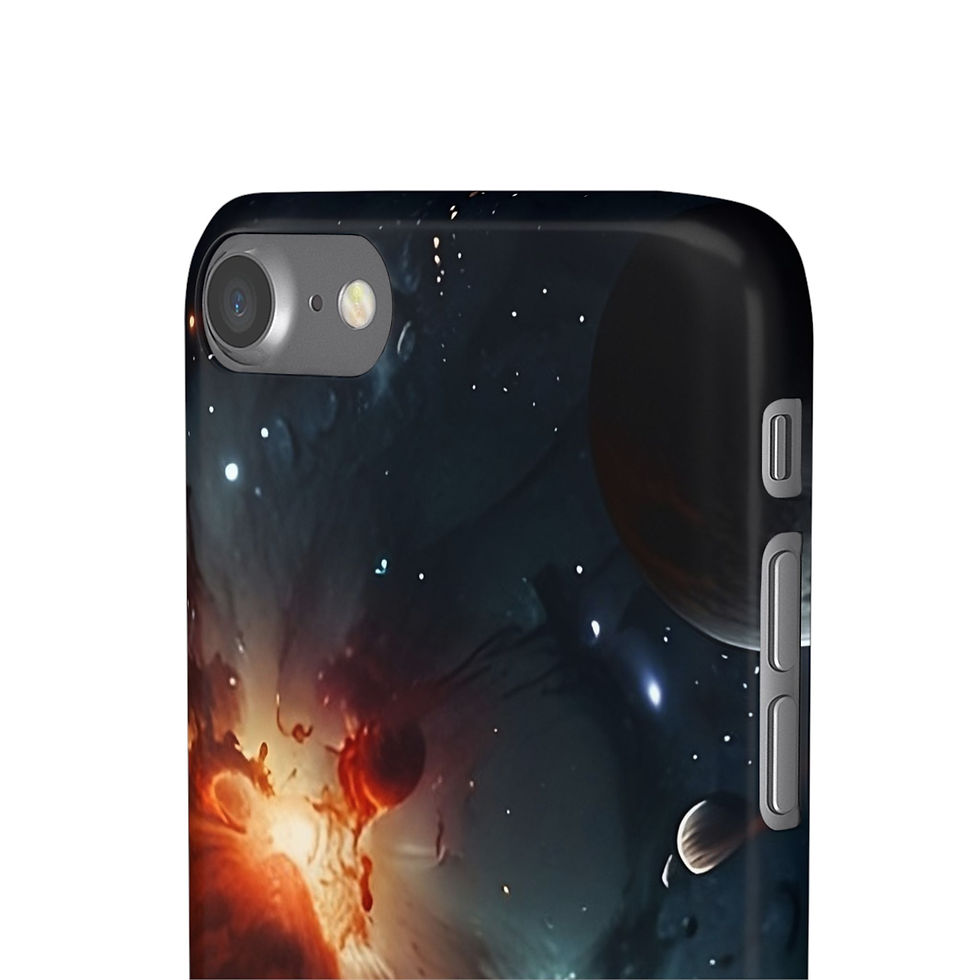 Miniatura: Galaxy Nebula Phone Case - Space Scene Snap Case for iPhone