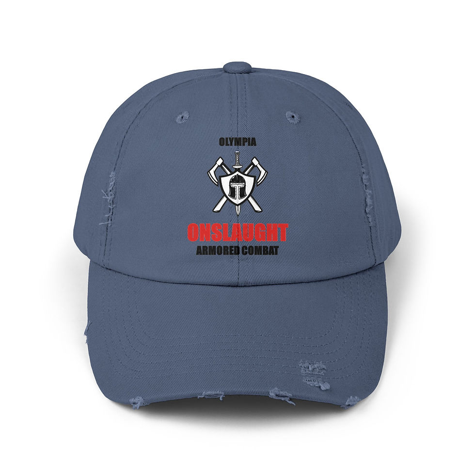 Thumbnail: Distressed Cap - black logo