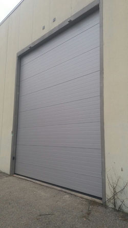porta sezionale industriale