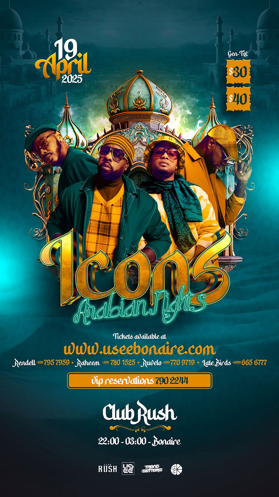 Icons Arabian Nights